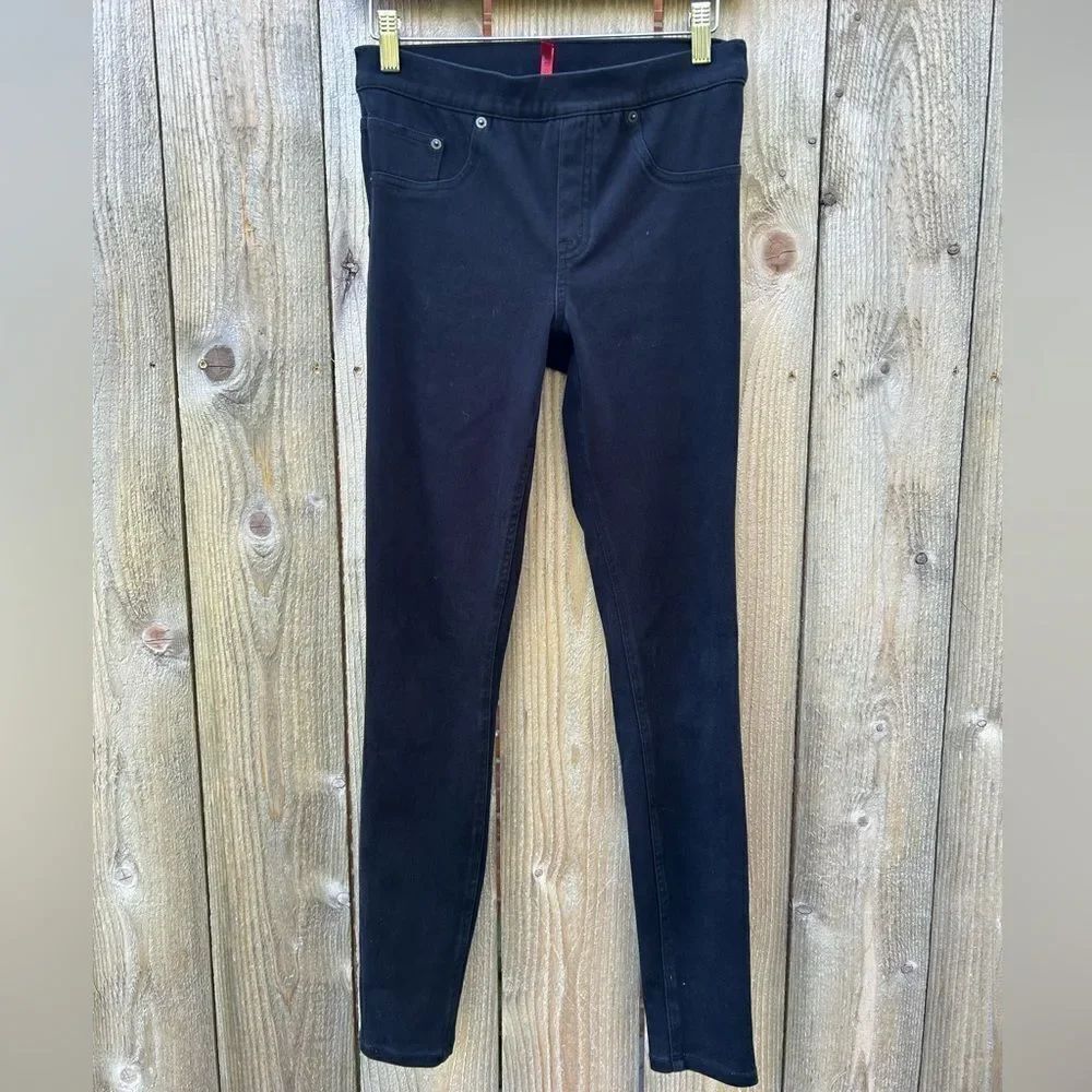 Spanx Black Skinny Jeans Pants